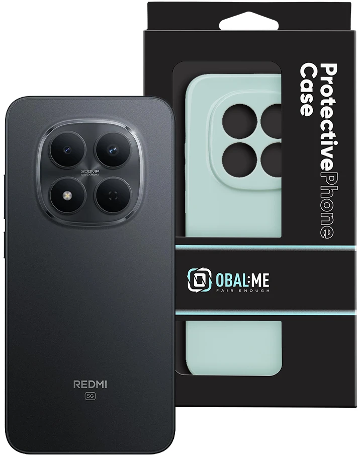OBAL:ME blizgus dėklas, skirtas Xiaomi Redmi Note 15 Pro 5G, mėtų spalvos