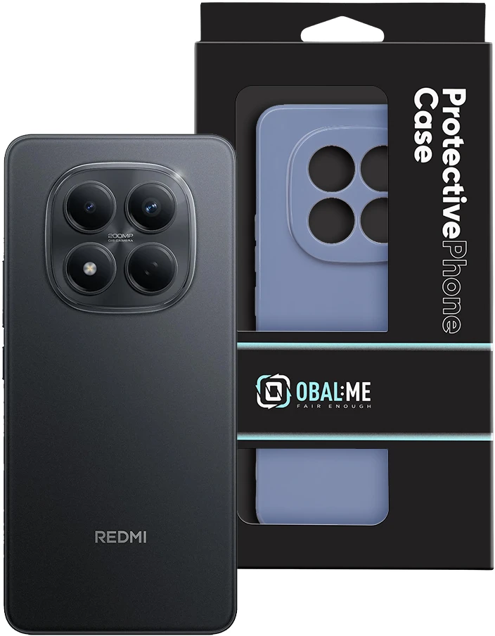 OBAL:ME blizgus dėklas, skirtas Xiaomi Redmi Note 15 Pro 4G, žydros spalvos