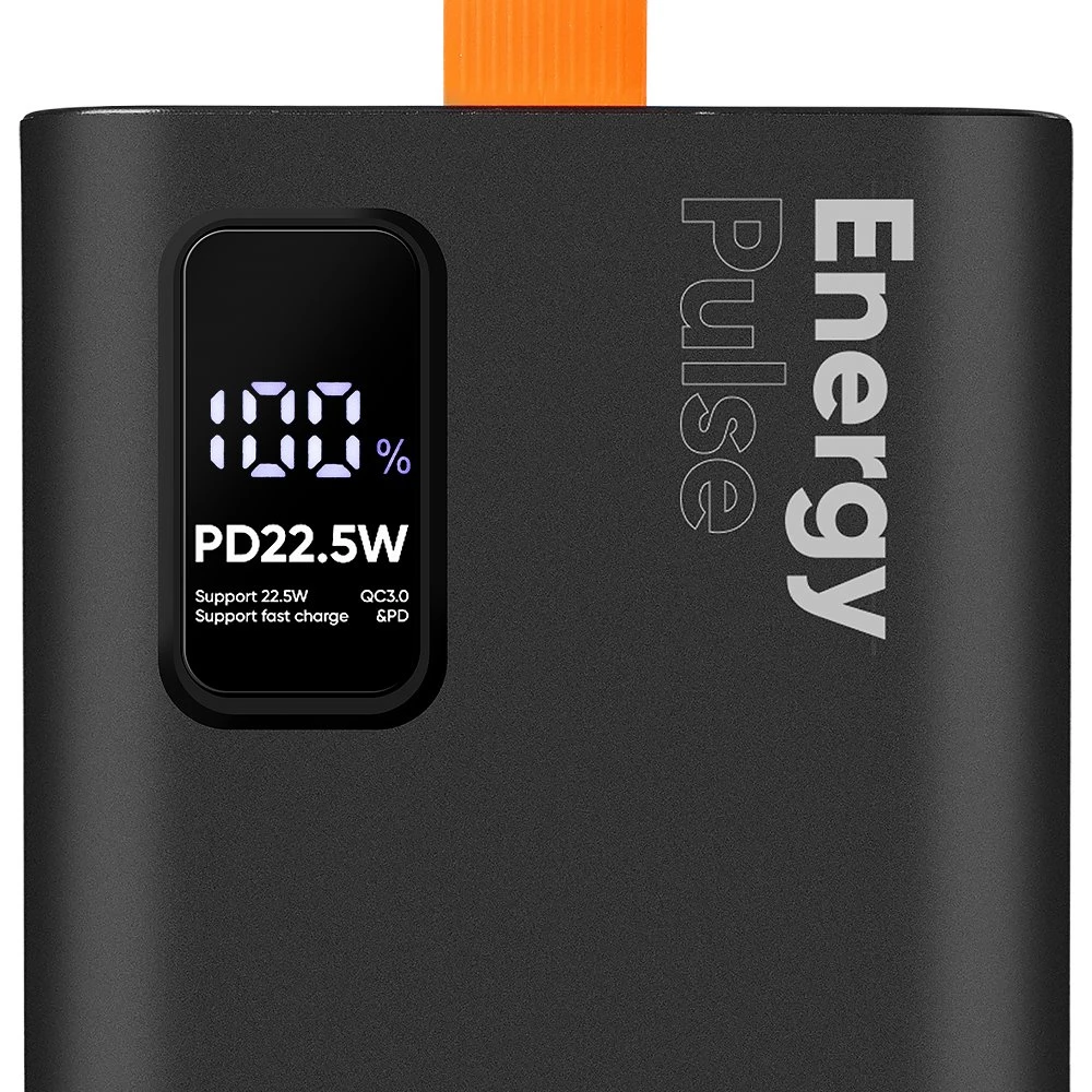 OBAL:ME EnergyPulse Powerbank 50000mAh 22.5W juodos spalvos