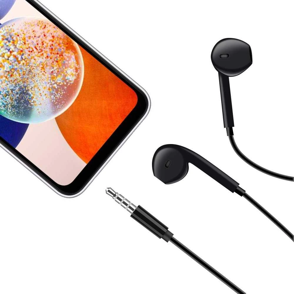 OBAL:ME laidinės ausinės 3.5mm Jack juodos spalvos