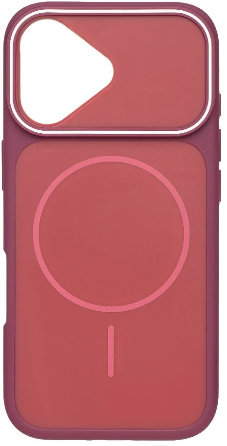 OBAL:ME MagNetix Delta dėklas, skirtas iPhone 17, vyno raudonos spalvos