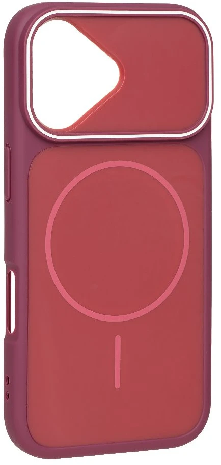 OBAL:ME MagNetix Delta dėklas, skirtas iPhone 17, vyno raudonos spalvos