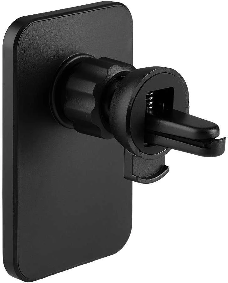 OBAL:ME MagNetix Plate Automobilinis telefono laikiklis su belaidžiu įkrovimu 15W juodos spalvos