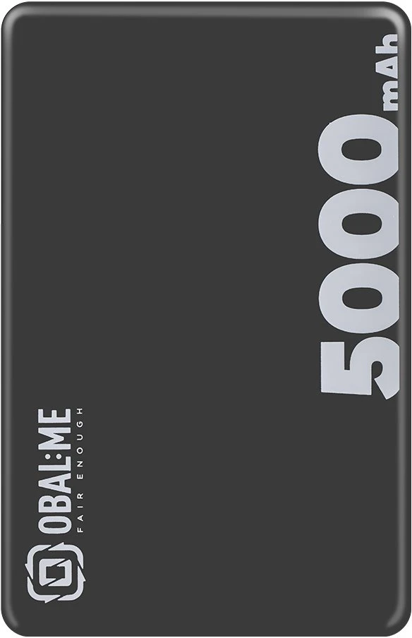 OBAL:ME MagNetix Powerbank 5000mAh juodos spalvos