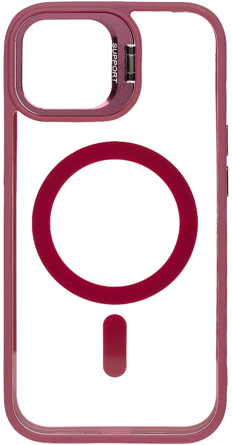 OBAL:ME MagNetix Versa dėklas, skirtas iPhone 15, vyno raudonos spalvos