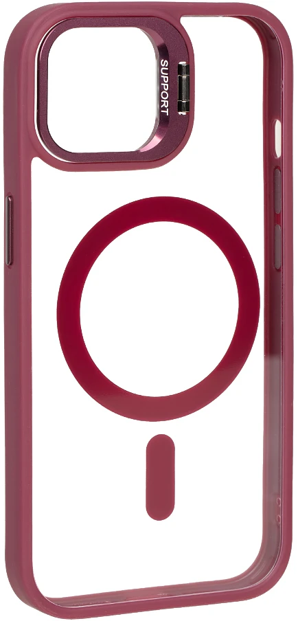 OBAL:ME MagNetix Versa dėklas, skirtas iPhone 15, vyno raudonos spalvos