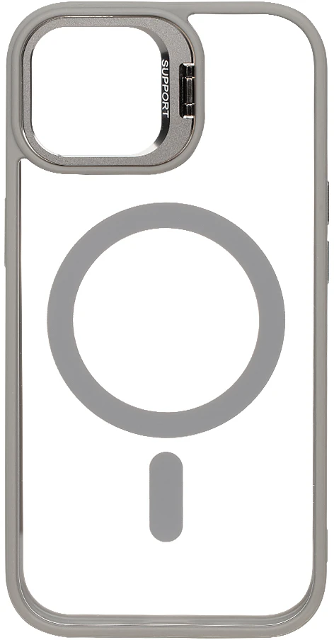 OBAL:ME MagNetix Versa dėklas, skirtas iPhone 15, pilkas