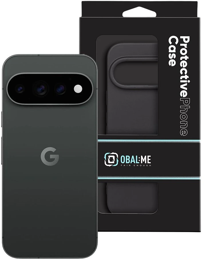 OBAL:ME matinis TPU dėklas, skirtas Google Pixel 11/11 Pro, juodas