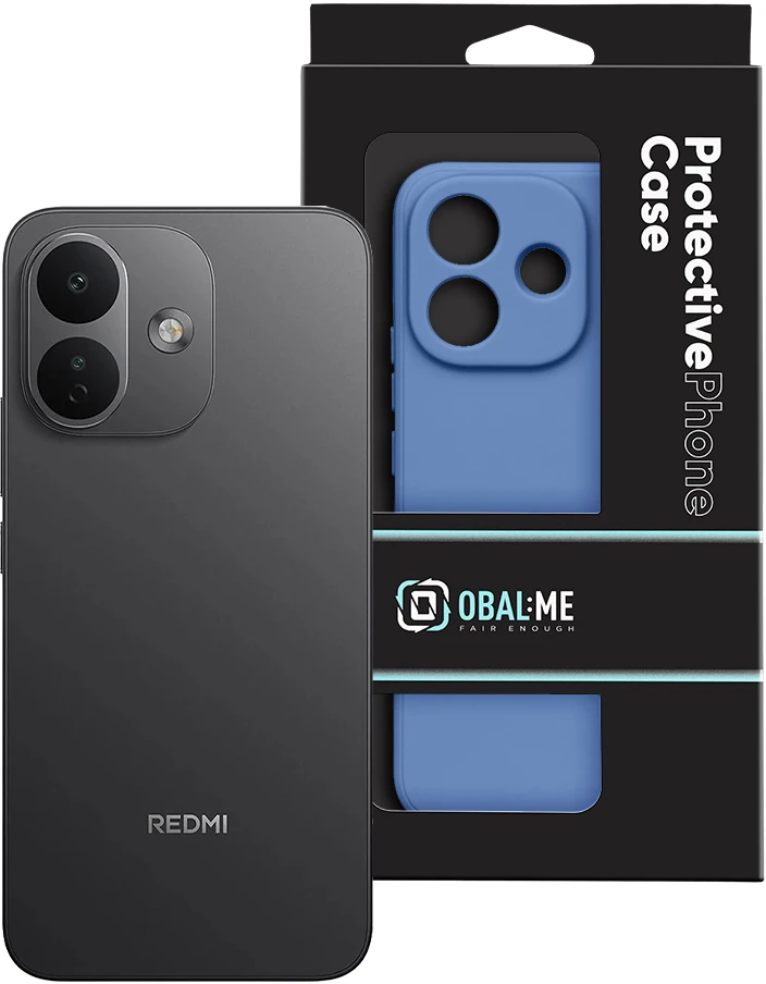 OBAL:ME matinis TPU dėklas, skirtas Xiaomi Redmi Note 17 Pro 5G, tamsiai mėlynas