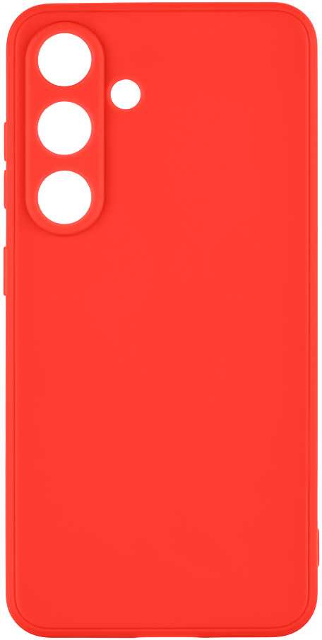 OBAL:ME Matte TPU dėklas skirtas Samsung Galaxy S25 raudonos spalvos