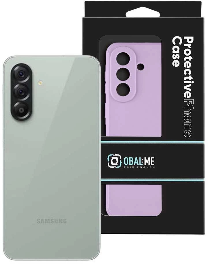 OBAL:ME Matte TPU dėklas skirtas Samsung Galaxy A57 5G violetinės spalvos