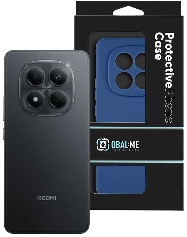 OBAL:ME Matte TPU dėklas skirtas Xiaomi Redmi Note 15 Pro 4G mėlynos spalvos