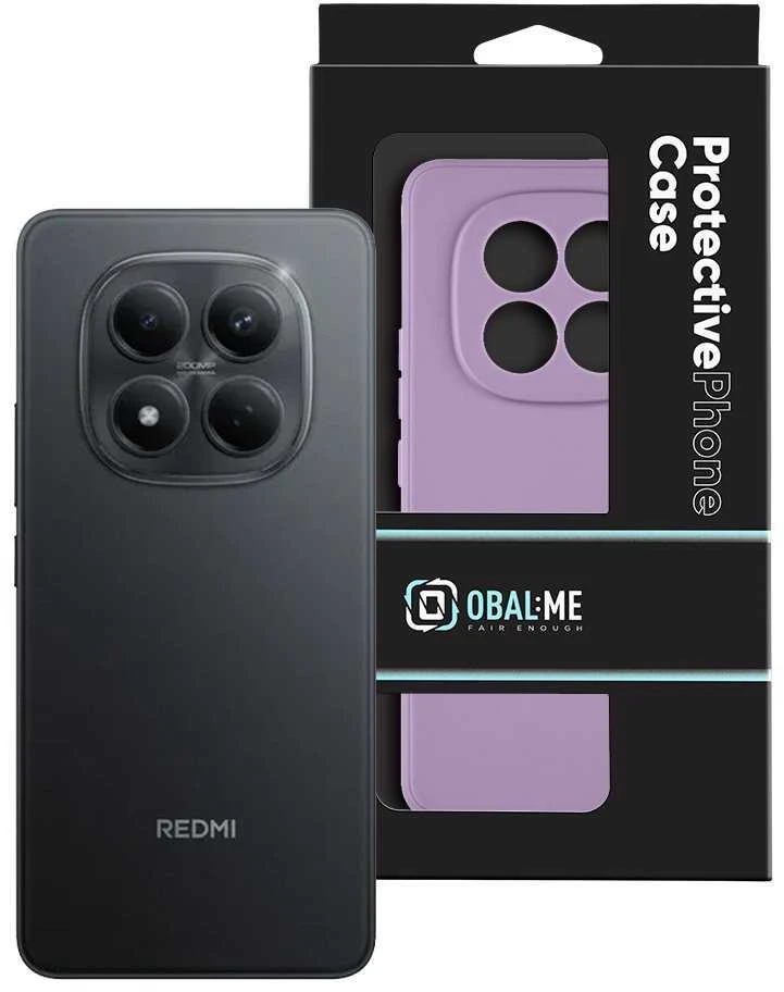 OBAL:ME Matte TPU dėklas skirtas Xiaomi Redmi Note 15 Pro 4G violetinės spalvos
