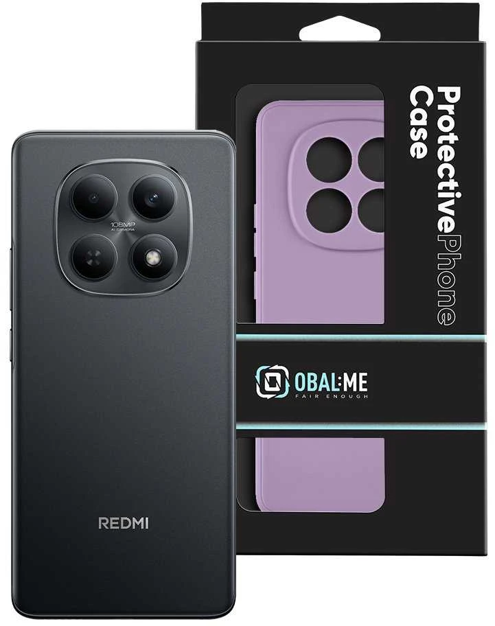 OBAL:ME Matte TPU dėklas skirtas Xiaomi Redmi Note 15 4G/5G/Poco M8 5G violetinės spalvos