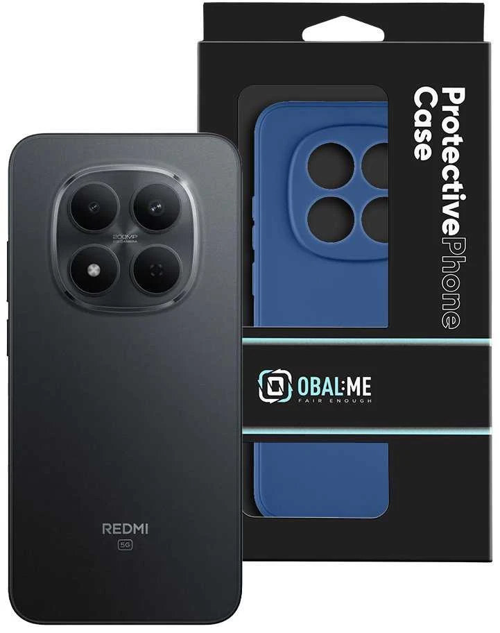 OBAL:ME Matte TPU dėklas skirtas Xiaomi Redmi Note 15 Pro 5G mėlynos spalvos