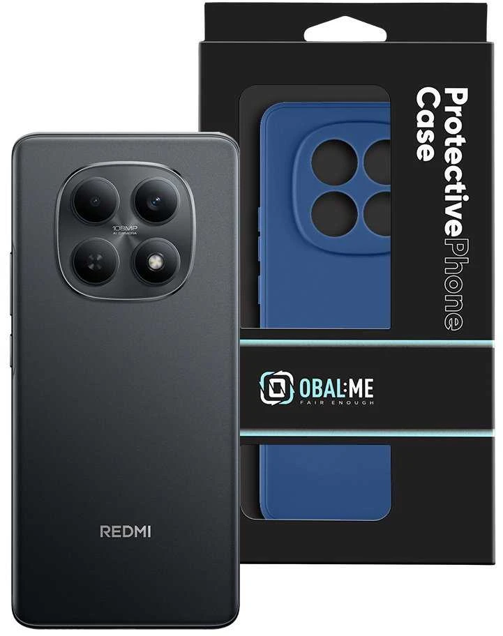 OBAL:ME matinis TPU dėklas, skirtas Xiaomi Redmi Note 15 4G/5G/Poco M8 5G, mėlynos spalvos
