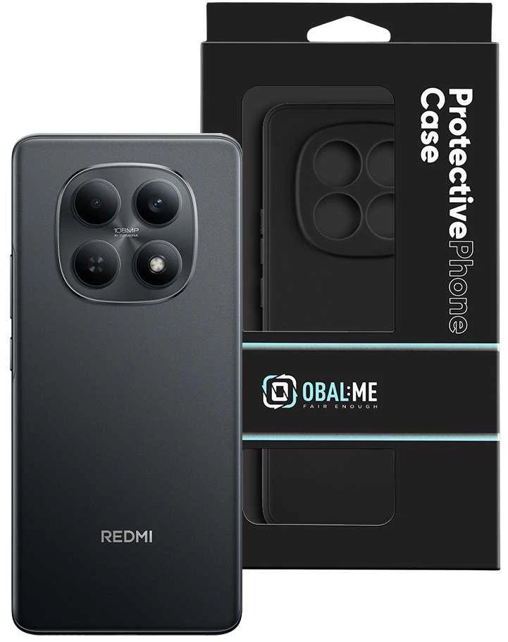 OBAL:ME Matte TPU dėklas skirtas Xiaomi Redmi Note 15 4G/5G/Poco M8 5G juodos spalvos