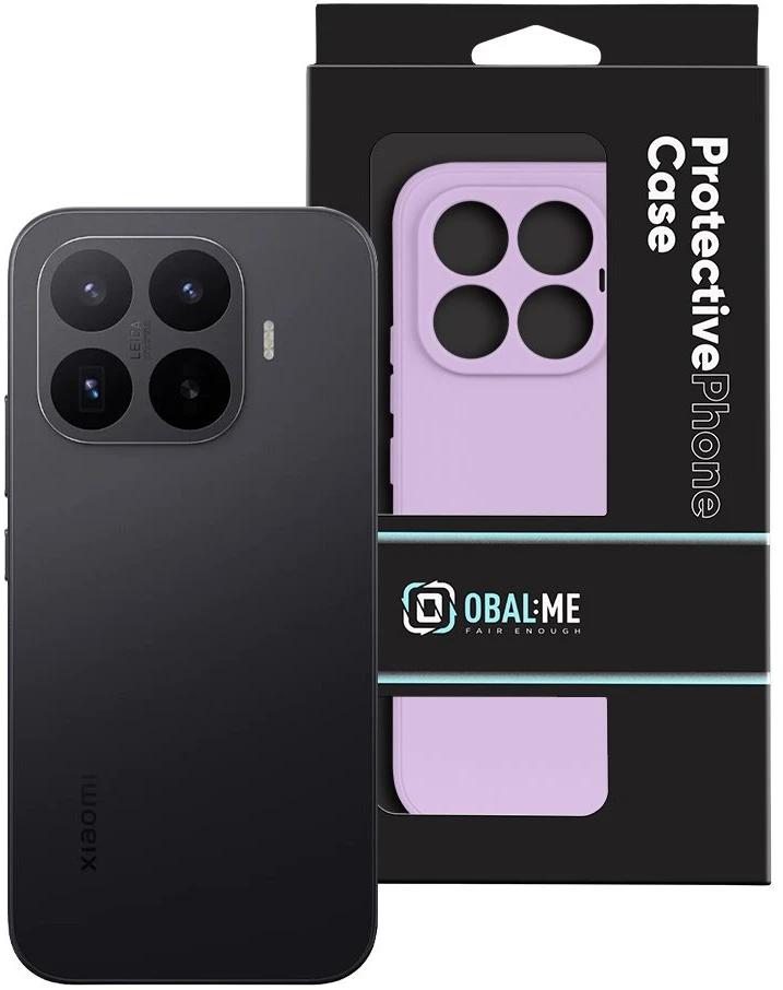 OBAL:ME Matinis TPU Dėklas Xiaomi 17T Violetinis