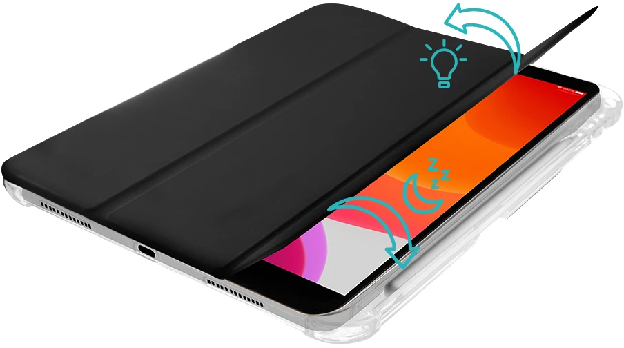 OBAL:ME MistyTab dėklas Honor Pad x8a/x8b šviesiai pilkas