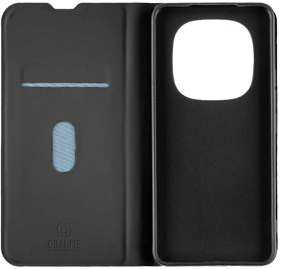 OBAL:ME SmoothTouch dėklas skirtas Xiaomi Redmi Note 15 Pro 4G juodos spalvos