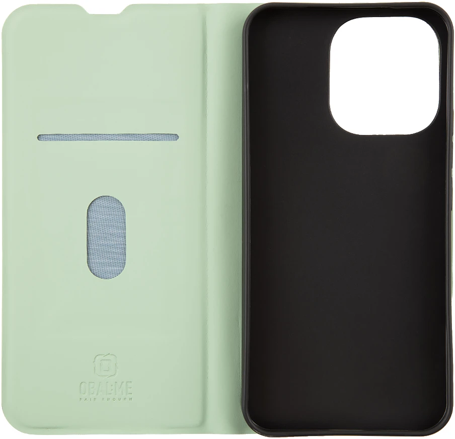 OBAL:ME SmoothTouch dėklas, skirtas Xiaomi Redmi Note 17 Pro 5G, mėtų žalumo spalvos