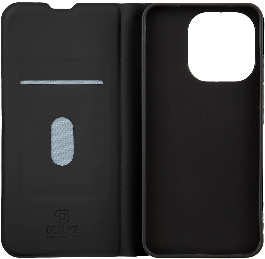 OBAL:ME SmoothTouch dėklas, skirtas Xiaomi Redmi Note 17 Pro Max 5G, juodas