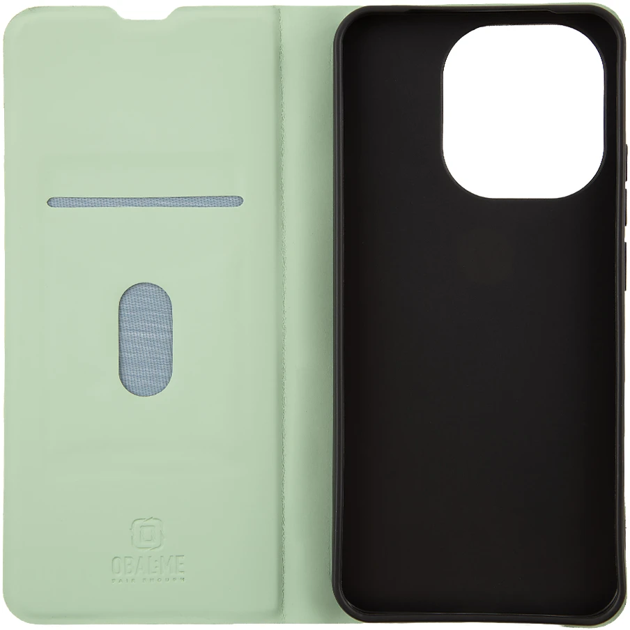 OBAL:ME SmoothTouch dėklas, skirtas Xiaomi Redmi Note 17 4G/5G, mėtų žalumo