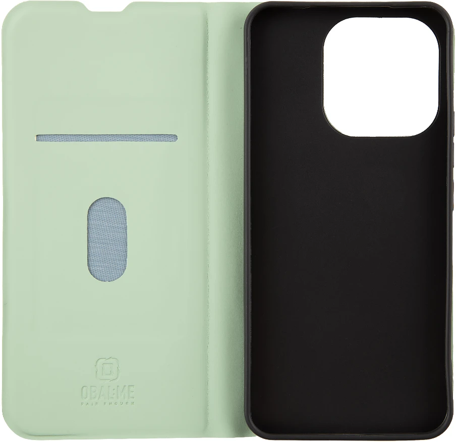 OBAL:ME SmoothTouch dėklas, skirtas Xiaomi Redmi Note 17 Pro Max 5G, mėtų žalumo