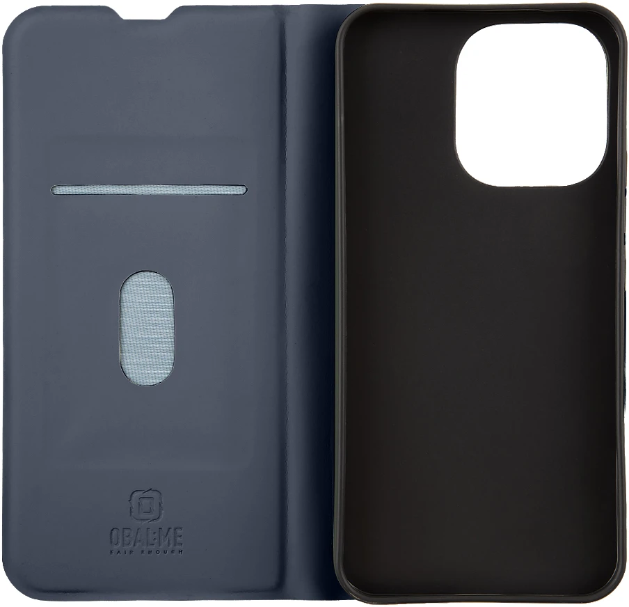 OBAL:ME SmoothTouch dėklas, skirtas Xiaomi Redmi Note 17 Pro 5G, tamsiai mėlynas