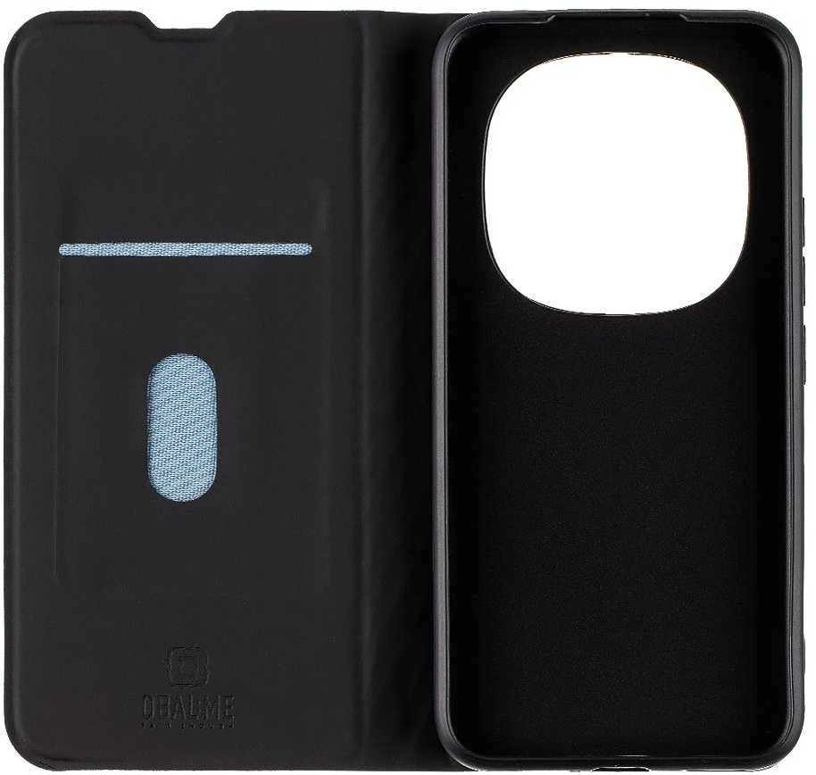 OBAL:ME SmoothTouch dėklas skirtas Xiaomi Redmi Note 15 Pro+ 5G/Poco M8 Pro 5G juodos spalvos