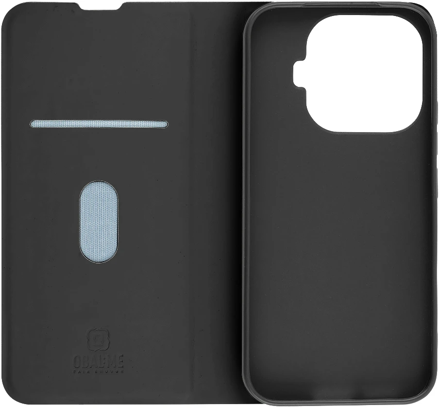 OBAL:ME SmoothTouch dėklas skirtas Xiaomi 17T juodos spalvos