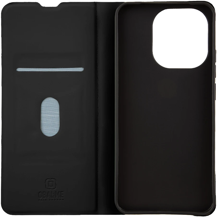 OBAL:ME SmoothTouch dėklas, skirtas Xiaomi Redmi Note 17 4G/5G, juodas