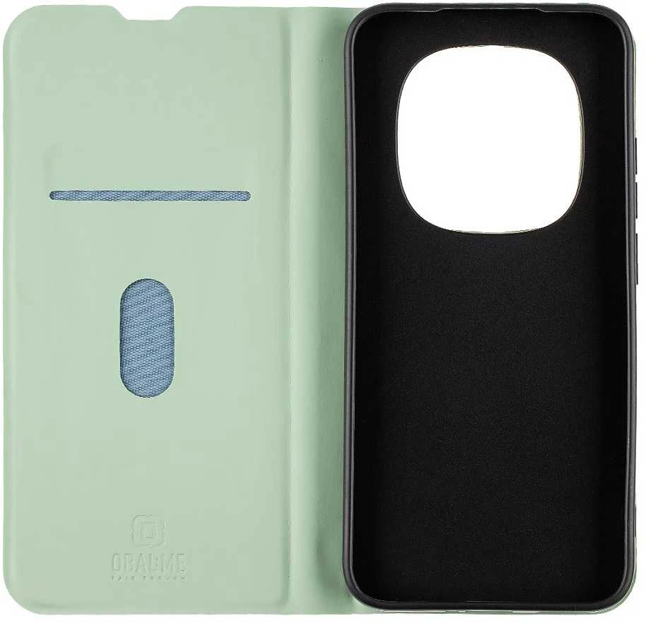 OBAL:ME SmoothTouch dėklas skirtas Xiaomi Redmi Note 15 Pro 5G mėtų spalvos