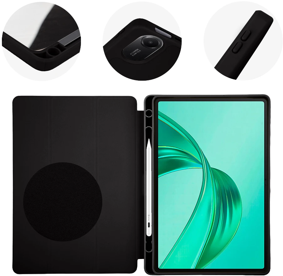OBAL:ME SolidTab dėklas, skirtas Honor Pad x8a/x8b, juodas