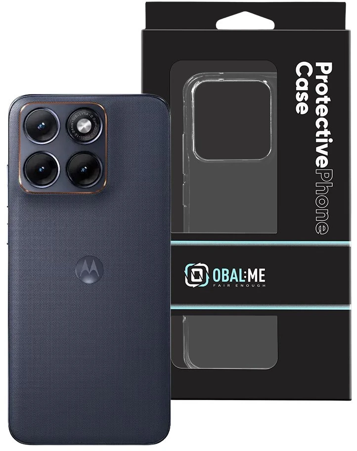OBAL:ME TPU dėklas Motorola Edge 70 Fusion skaidrus