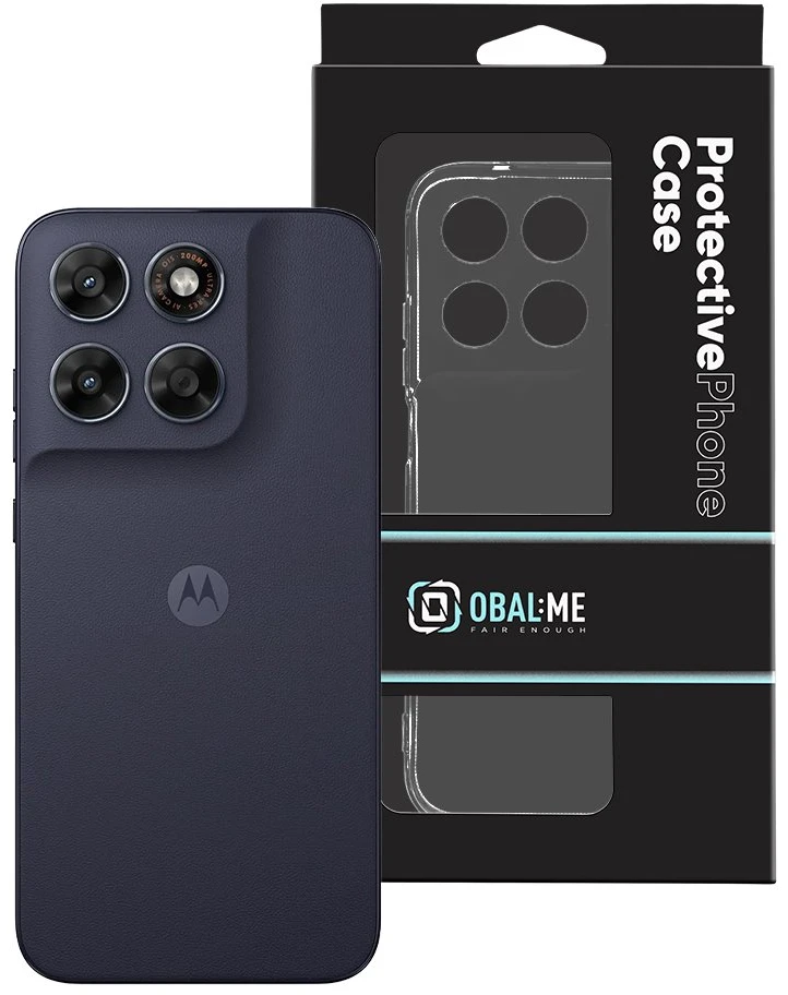OBAL:ME TPU dėklas Motorola G87 skaidrus