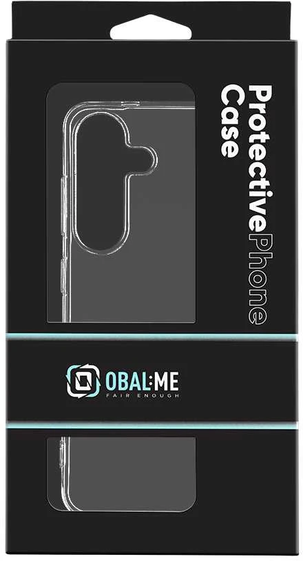 OBAL:ME TPU dėklas skirtas Samsung Galaxy S25 skaidrus