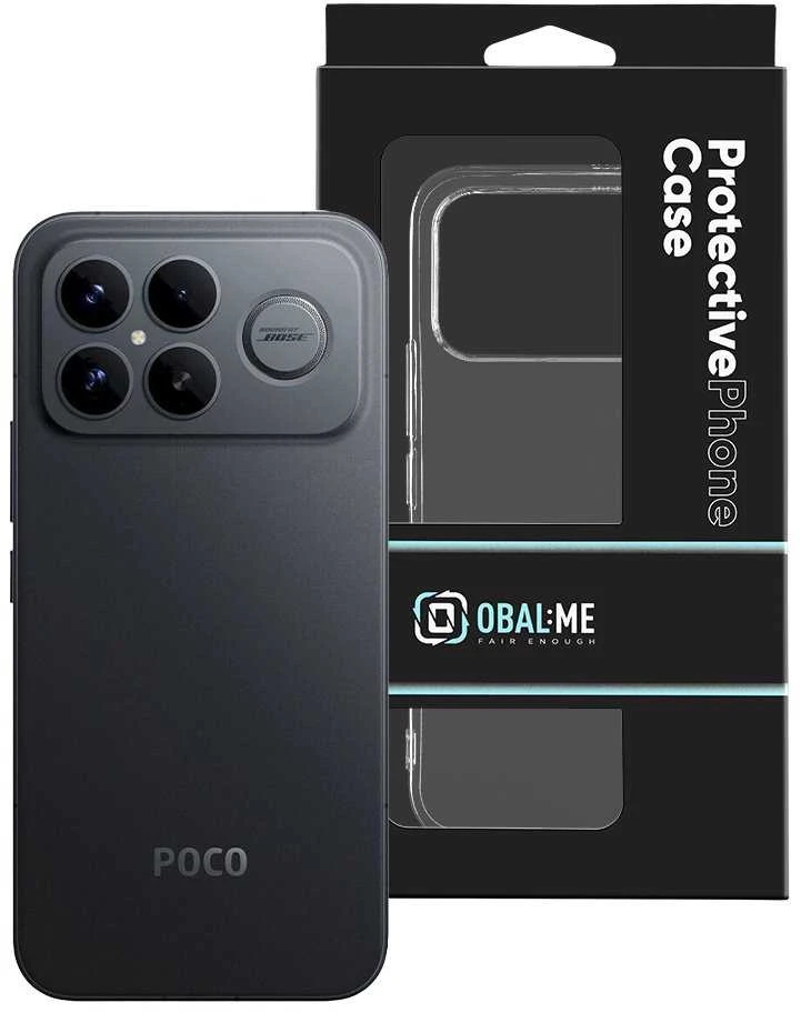 OBAL:ME TPU dėklas skirtas Xiaomi Poco F8 Ultra skaidrus