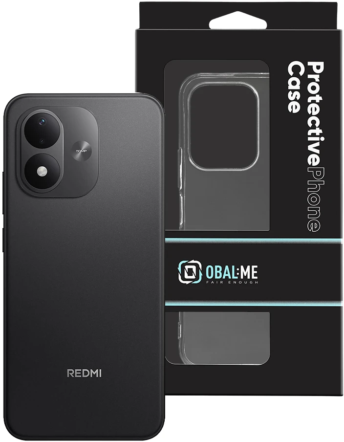 OBAL:ME TPU dėklas, skirtas Xiaomi Redmi Note 17 4G/5G, skaidrus