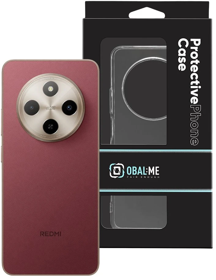 OBAL:ME TPU dėklas, skirtas Xiaomi Redmi 17C 4G, skaidrus