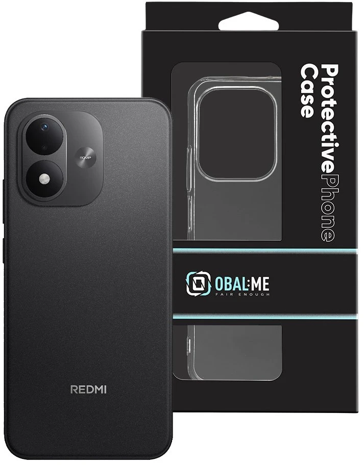 OBAL:ME TPU dėklas, skirtas Xiaomi Redmi 17C 5G, skaidrus