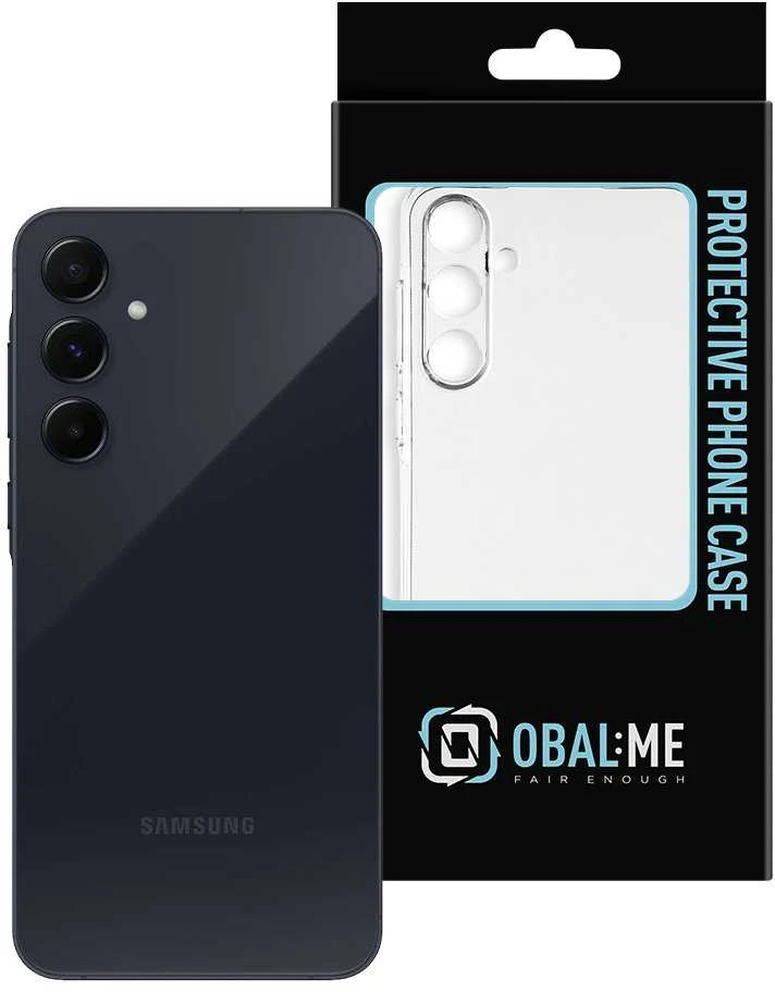 OBAL:ME TPU dėklas telefonui Samsung Galaxy A55 5G skaidrus