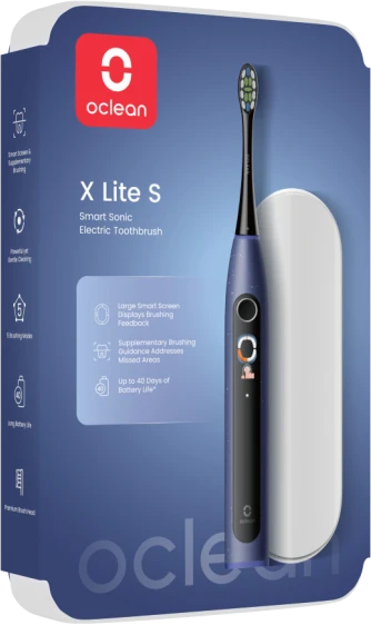 Oclean X Lite S Elektrinis dantų šepetėlis, mėlynas