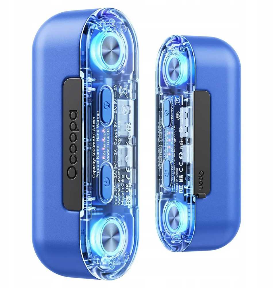Ocoopa mėlynas UT4103 electric heater
