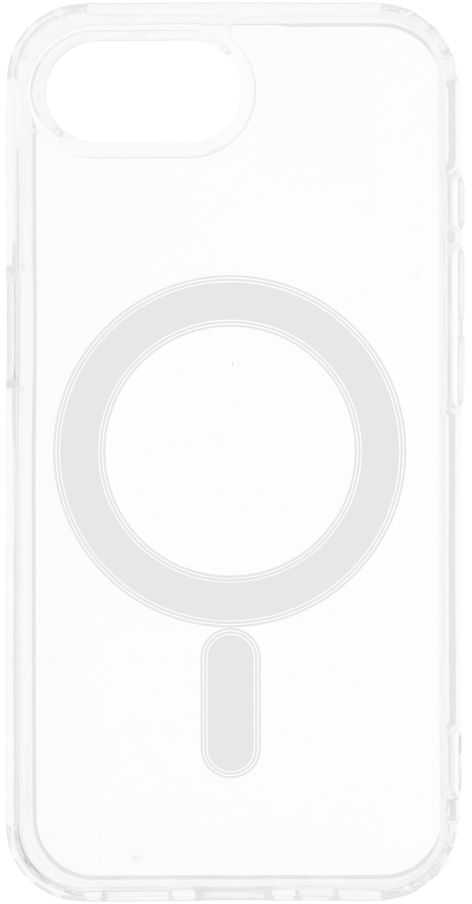 Oem Originalus „iPhone 16e“ (SE 4 2025) / 17e dėklas, skaidrus „Mag“ dangtelis (STR), suderinamas su skaidriu „MagSafe“