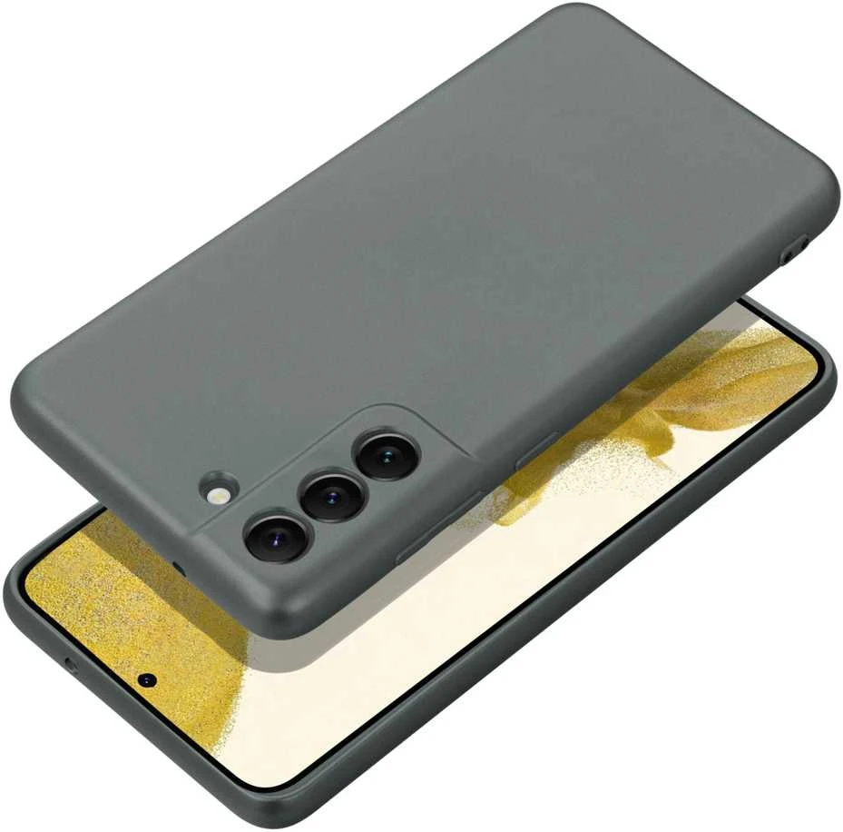 Oem METALLIC Dėklas skirtas Samsung Galaxy S25 Edge pilkos spalvos