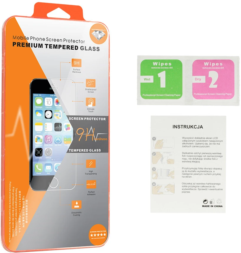 Reach LCD apsauginis stikliukas Oranžinis Apple iPhone 11 Pro