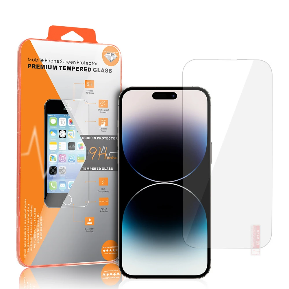 Reach LCD apsauginis stikliukas Oranžinis Apple iPhone 16 Pro Max/17 Pro Max