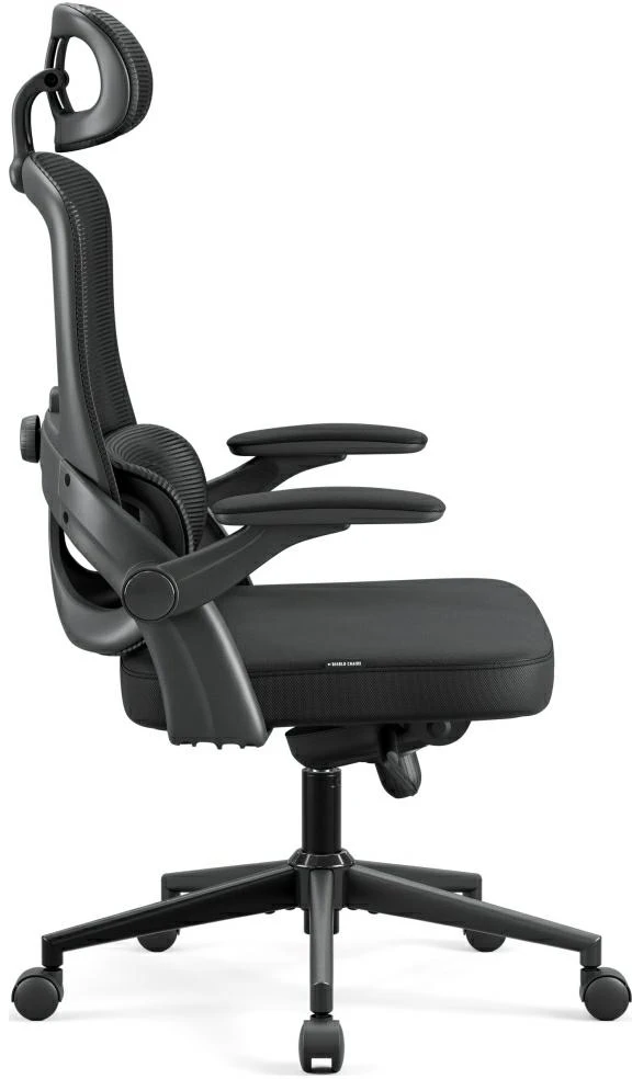 Diablo Chairs Diablo V-Light Shadow Juodas ergonominė kėdė