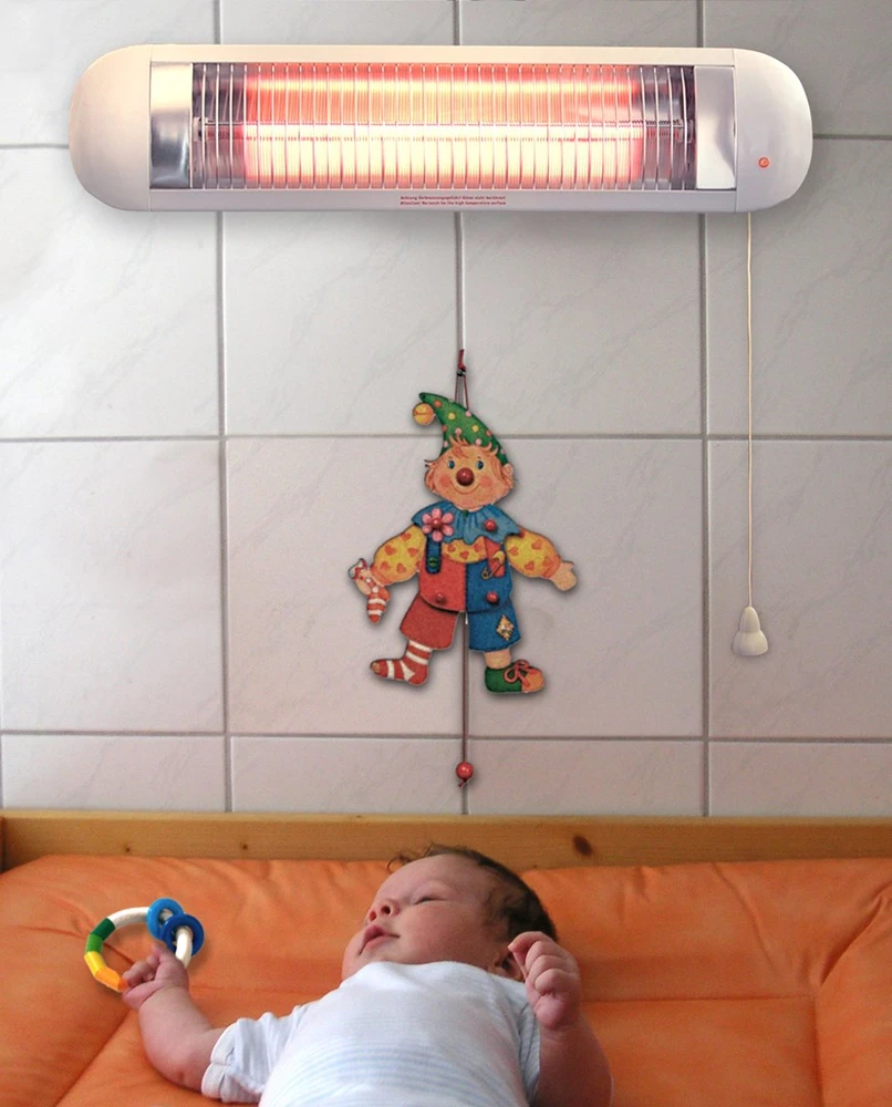 Olympia radiatorius BS50 600 W spinduliu